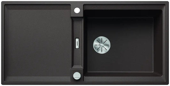 Zlewozmywak Blanco Adira Xl 6 S-F Kawowy z korkiem automatycznym