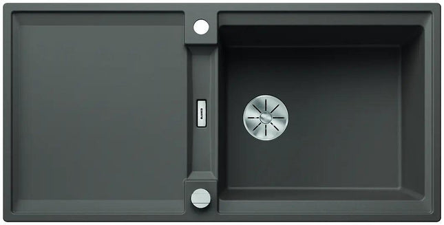 Zlewozmywak Blanco Adira Xl 6 S Wulkaniczny szary z korkiem automatycznym