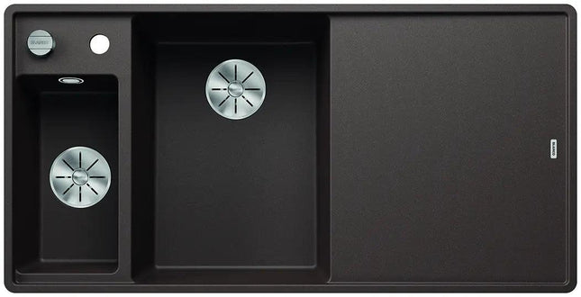 Zlewozmywak Blanco Axia Iii 6 S-F Kawowy z korkiem automatycznym