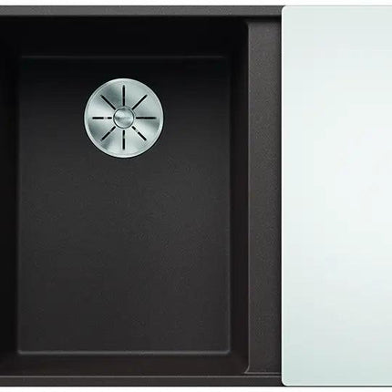 Zlewozmywak Blanco Axia Iii 6 S-F Kawowy z korkiem automatycznym