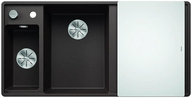 Zlewozmywak Blanco Axia Iii 6 S-F Kawowy z korkiem automatycznym