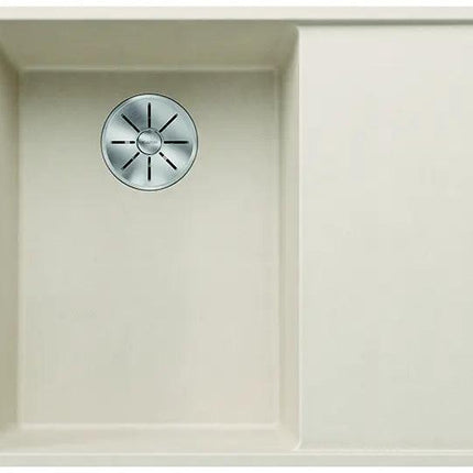 Zlewozmywak Blanco Axia Iii 6 S-F Delikatny biały z korkiem automatycznym