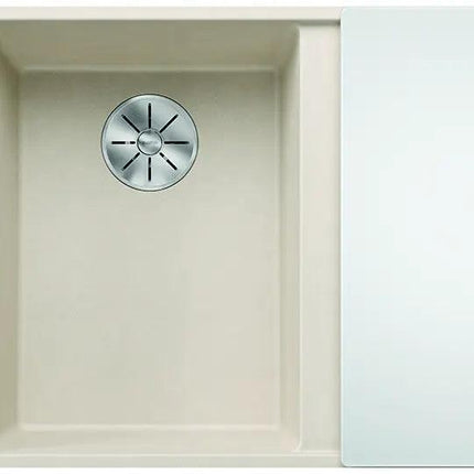 Zlewozmywak Blanco Axia Iii 6 S-F Delikatny biały z korkiem automatycznym