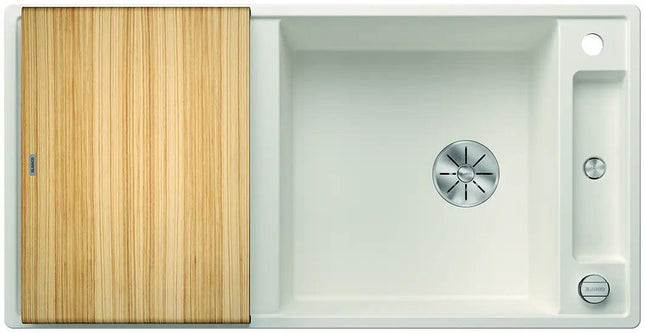 Zlewozmywak Blanco Axia Iii Xl 6 S Biały z korkiem automatycznym