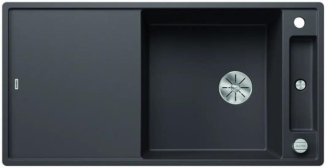 Zlewozmywak Blanco Axia Iii Xl 6 S Szarość skały z korkiem automatycznym