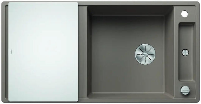 Zlewozmywak Blanco Axia Iii Xl 6 S Tartufo z korkiem automatycznym