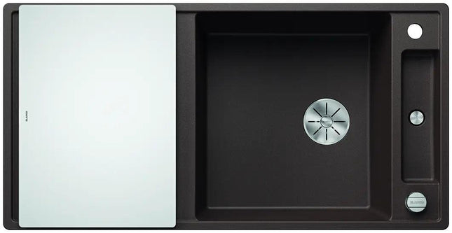 Zlewozmywak Blanco Axia Iii Xl 6 S Kawowy z korkiem automatycznym