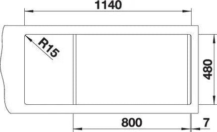 Zlewozmywak BLANCO CLASSIMO 8 S-IF