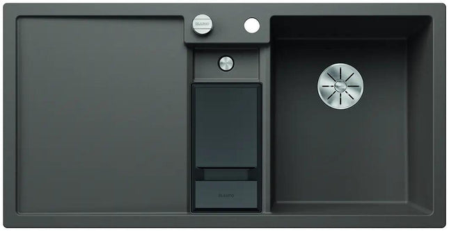 Zlewozmywak Blanco Collectis 6 S Wulkaniczny szary z korkiem automatycznym