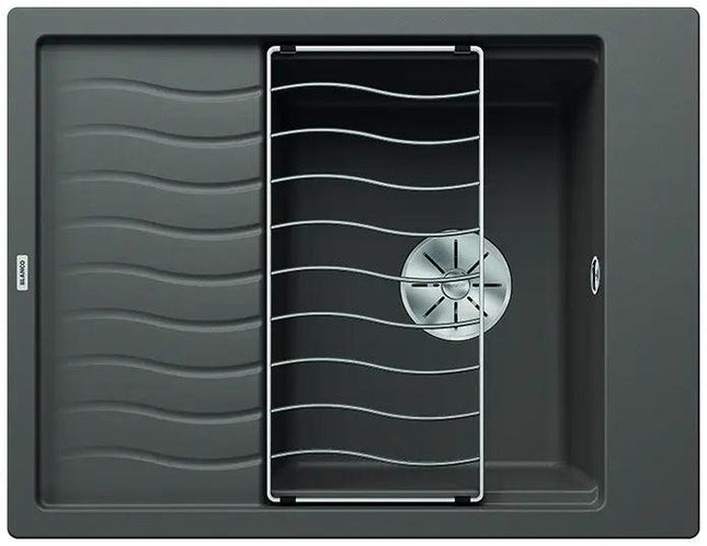 Zlewozmywak Blanco Elon 45 S Wulkaniczny szary