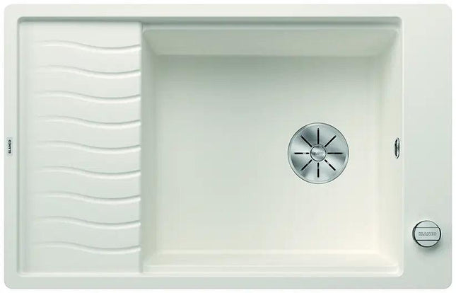 Zlewozmywak Blanco Elon Xl 6 S-F Biały z korkiem automatycznym