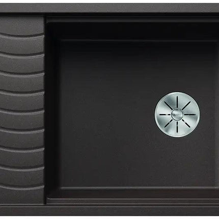 Zlewozmywak Blanco Elon Xl 6 S-F Kawowy z korkiem automatycznym