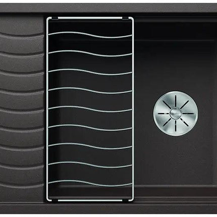 Zlewozmywak Blanco Elon Xl 6 S-F Kawowy z korkiem automatycznym