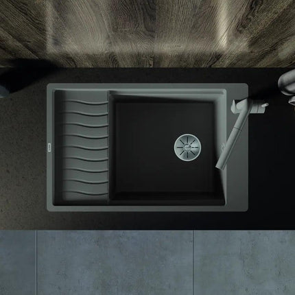 Zlewozmywak Blanco Elon Xl 6 S-F Kawowy z korkiem automatycznym