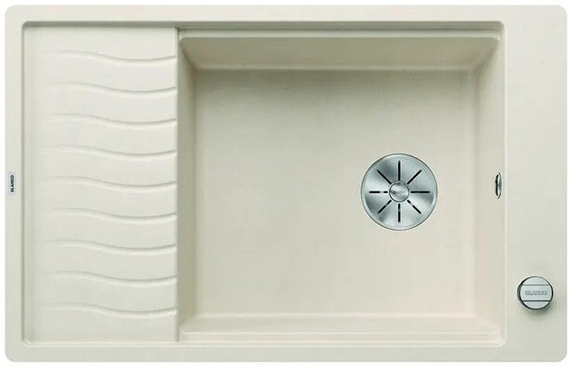 Zlewozmywak Blanco Elon Xl 6 S-F Delikatny biały z korkiem automatycznym