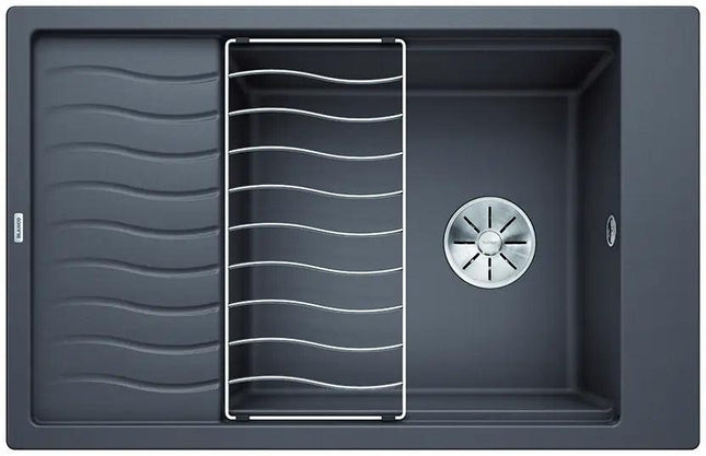 Zlewozmywak Blanco Elon Xl 6 S Szarość skały