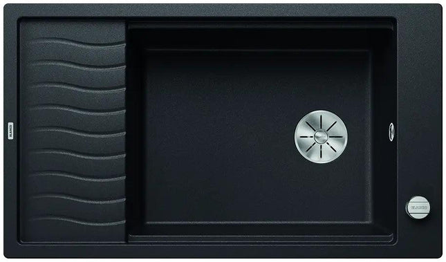 Zlewozmywak Blanco Elon Xl 8 S Antracyt z korkiem automatycznym