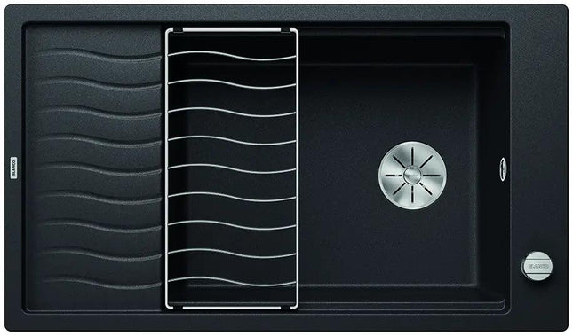 Zlewozmywak Blanco Elon Xl 8 S Antracyt z korkiem automatycznym