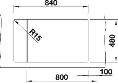 Zlewozmywak Blanco Elon Xl 8 S Biały z korkiem automatycznym