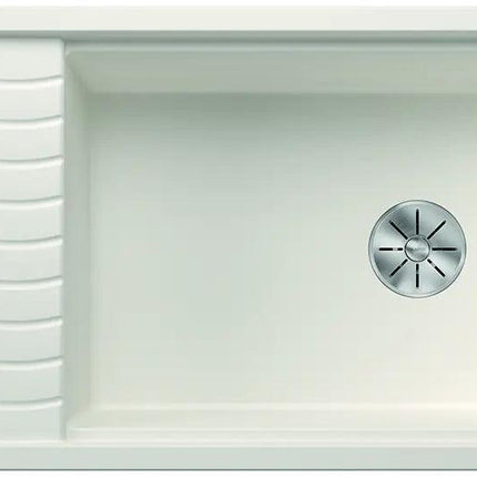 Zlewozmywak Blanco Elon Xl 8 S Biały z korkiem automatycznym