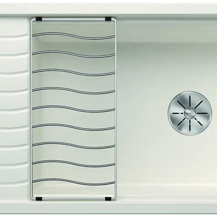 Zlewozmywak Blanco Elon Xl 8 S Biały z korkiem automatycznym