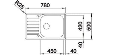 Zlewozmywak BLANCO LANTOS XL 6 S-IF Compact