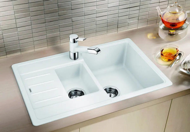 Zlewozmywak Blanco Legra 6 S Compact Delikatny biały