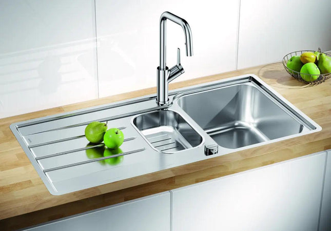 Zlewozmywak Blanco Lemis 6 S-If z korkiem automatycznym