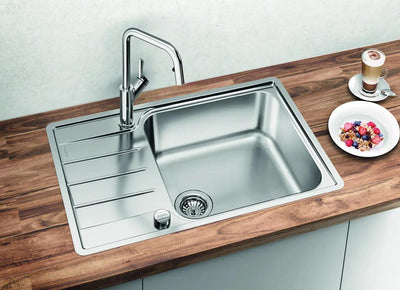 Zlewozmywak Blanco Lemis Xl 6 S-If Compact z korkiem automatycznym
