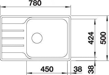 Zlewozmywak Blanco Lemis Xl 6 S-If Compact