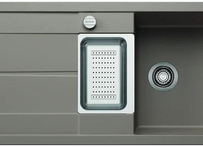 Zlewozmywak Blanco Metra 6 S Tartufo z korkiem automatycznym