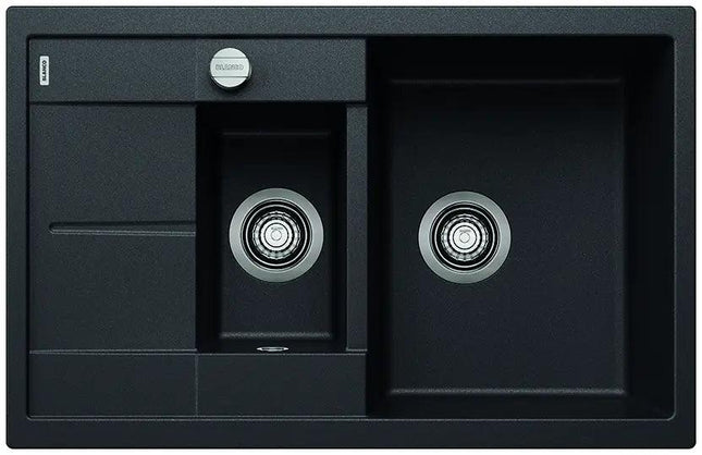 Zlewozmywak Blanco Metra 6 S Compact Antracyt z korkiem automatycznym