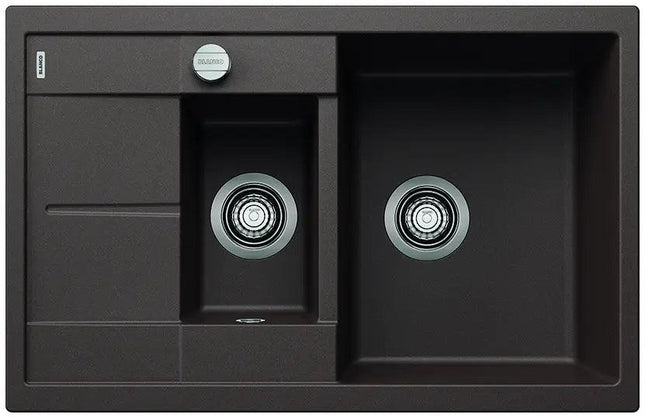 Zlewozmywak Blanco Metra 6 S Compact Kawowy z korkiem automatycznym