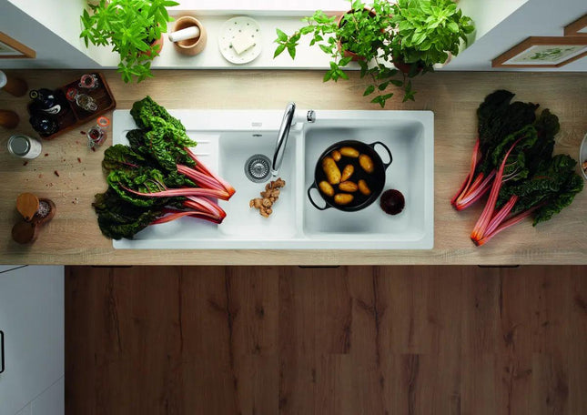 Zlewozmywak Blanco Naya 8 S Wulkaniczny szary