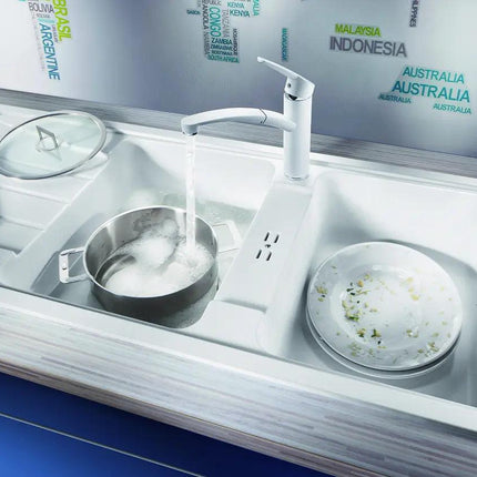 Zlewozmywak Blanco Sona 8 S Wulkaniczny szary