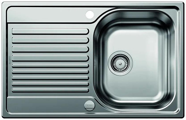 Zlewozmywak Blanco Tipo 45 S Compact z korkiem automatycznym