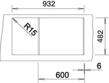Zlewozmywak BLANCO TIPO XL 6 S