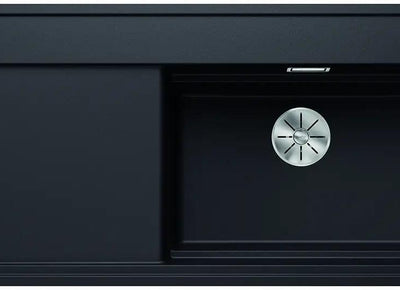 Zlewozmywak Blanco Zenar Xl 6 S-F Steamerplus Czarny z korkiem automatycznym