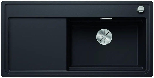 Zlewozmywak Blanco Zenar Xl 6 S-F Steamerplus Czarny z korkiem automatycznym