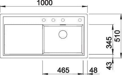 Zlewozmywak Blanco Zenar Xl 6 S Delikatny biały z korkiem automatycznym