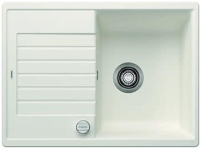 Zlewozmywak Blanco Zia 45 S Compact Biały z korkiem automatycznym