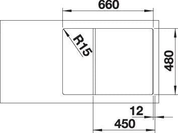 Zlewozmywak Blanco Zia 45 S Compact Biały