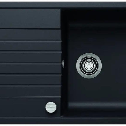 Zlewozmywak Blanco Zia Xl 6 S Czarny z korkiem automatycznym