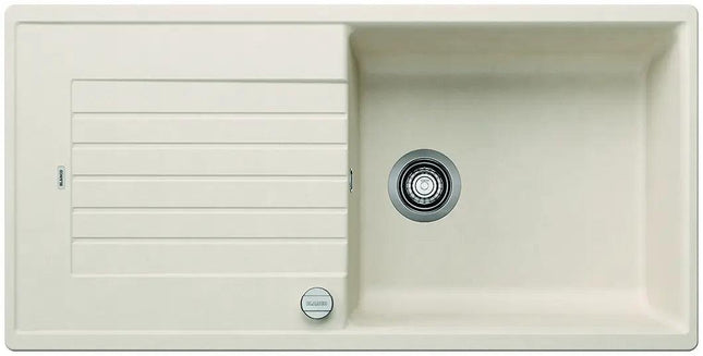 Zlewozmywak Blanco Zia Xl 6 S Delikatny biały z korkiem automatycznym