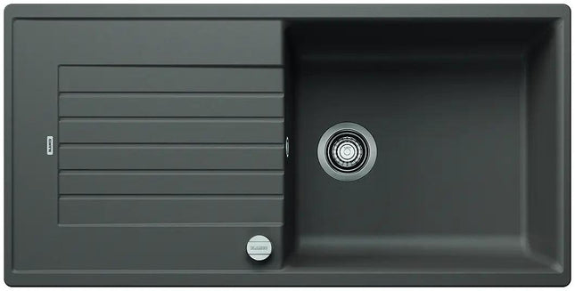 Zlewozmywak Blanco Zia Xl 6 S Wulkaniczny szary z korkiem automatycznym