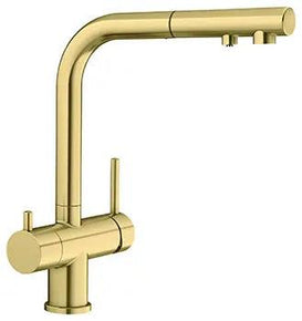 Bateria Kuchenna Systemowa Blanco Fontas-S Ii Filter Satin gold