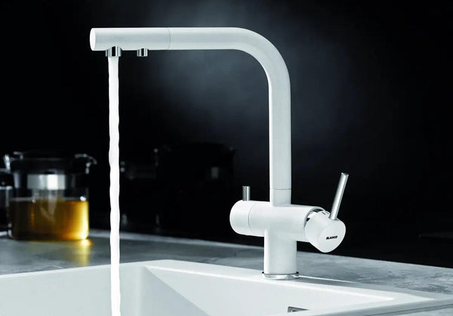 Bateria Kuchenna Systemowa Blanco Fontas Ii Filter Antracyt - aranżacja