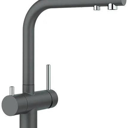 Bateria Kuchenna Systemowa Blanco Fontas Ii Filter Wulkaniczny szary
